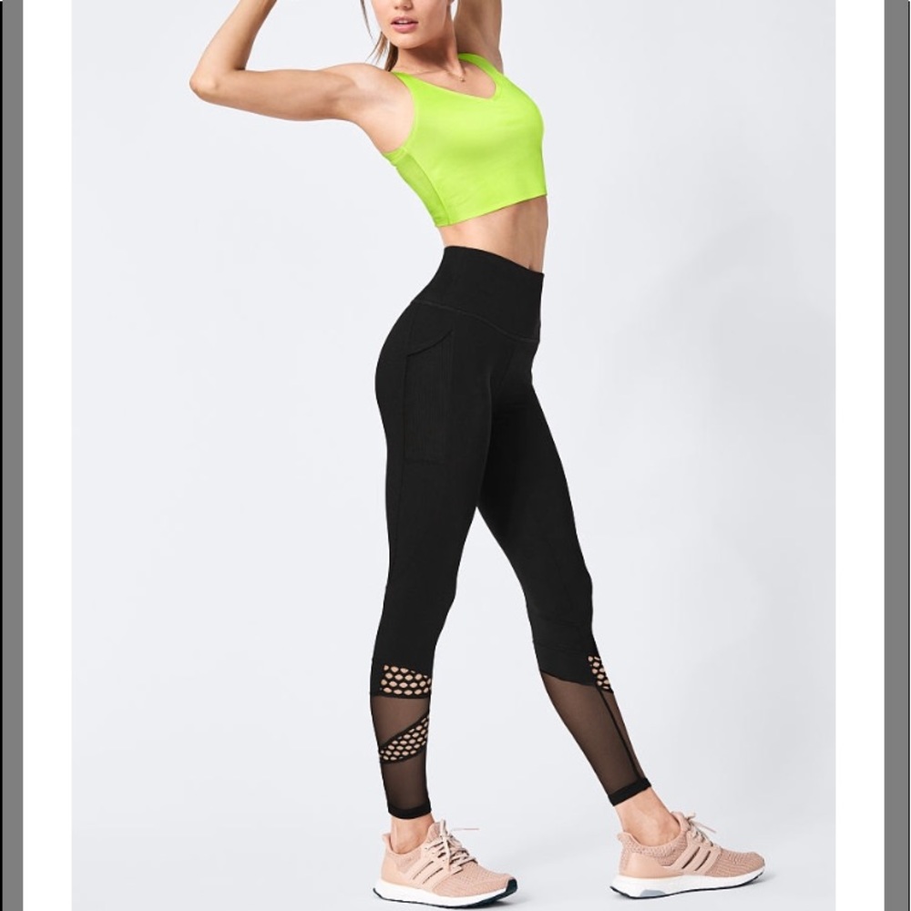 Pink Ultimate High Waist Mesh Legging